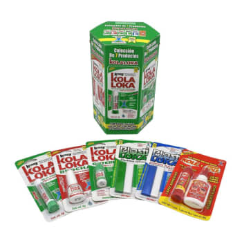 Set Kit de Pegamentos Kola Loka Combo 7 en 1