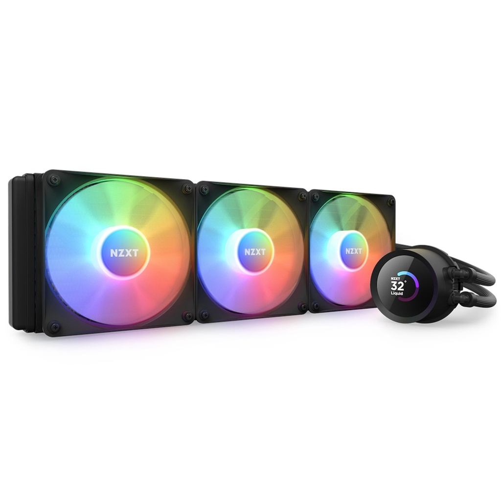 Enfriamiento Líquido Para CPU NZXT Kraken 360 RGB 3x 120mm 500 - 1800RPM