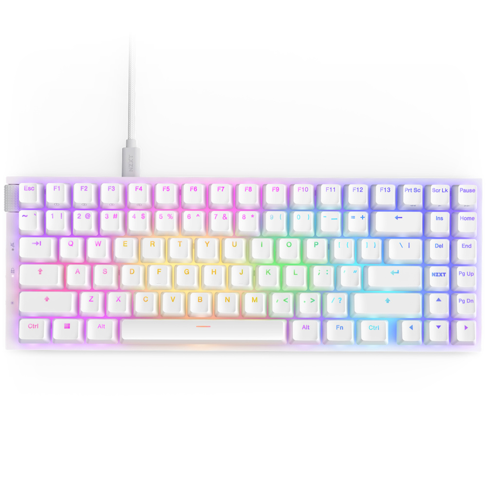 Teclado Mecanico Gamer NZXT Function 2 MiniTKL Switch Optical Red Alámbrico USB Inglés