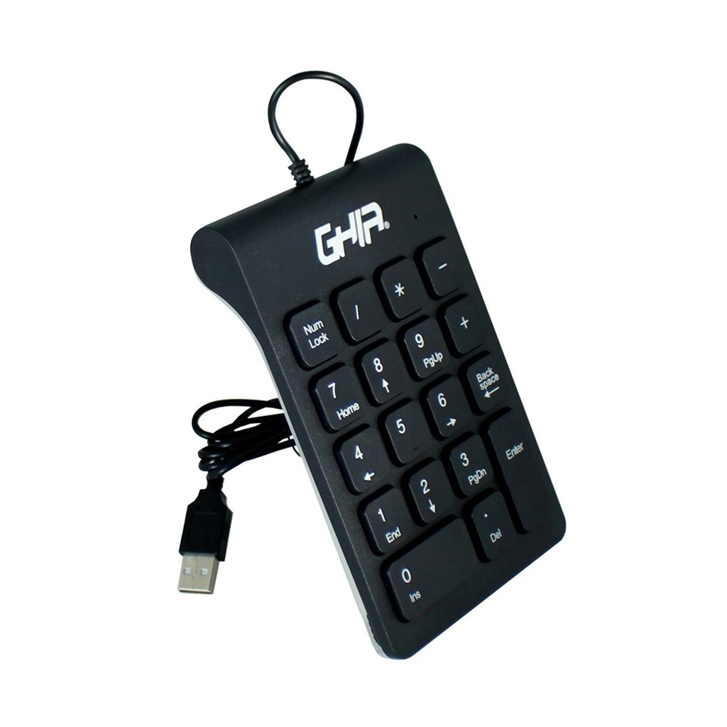 Teclado Numérico Ghia GAC-206A Alambrico USB