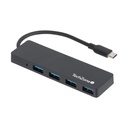 Hub USB TechZone TZACHB01 USB C 3.0 - 4x USB A 3.0