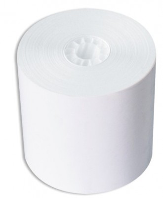 Rollo De Papel Bond Satinado PCM B7670 76 x 70mm Blanco 50 Rollos