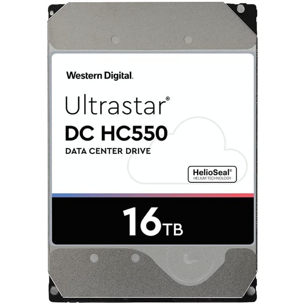 Disco duro enterprise 16 tb / wester digital (wd) / serie ultrastar / recomendado para data center y nvrs de alta capacidad / alto performace