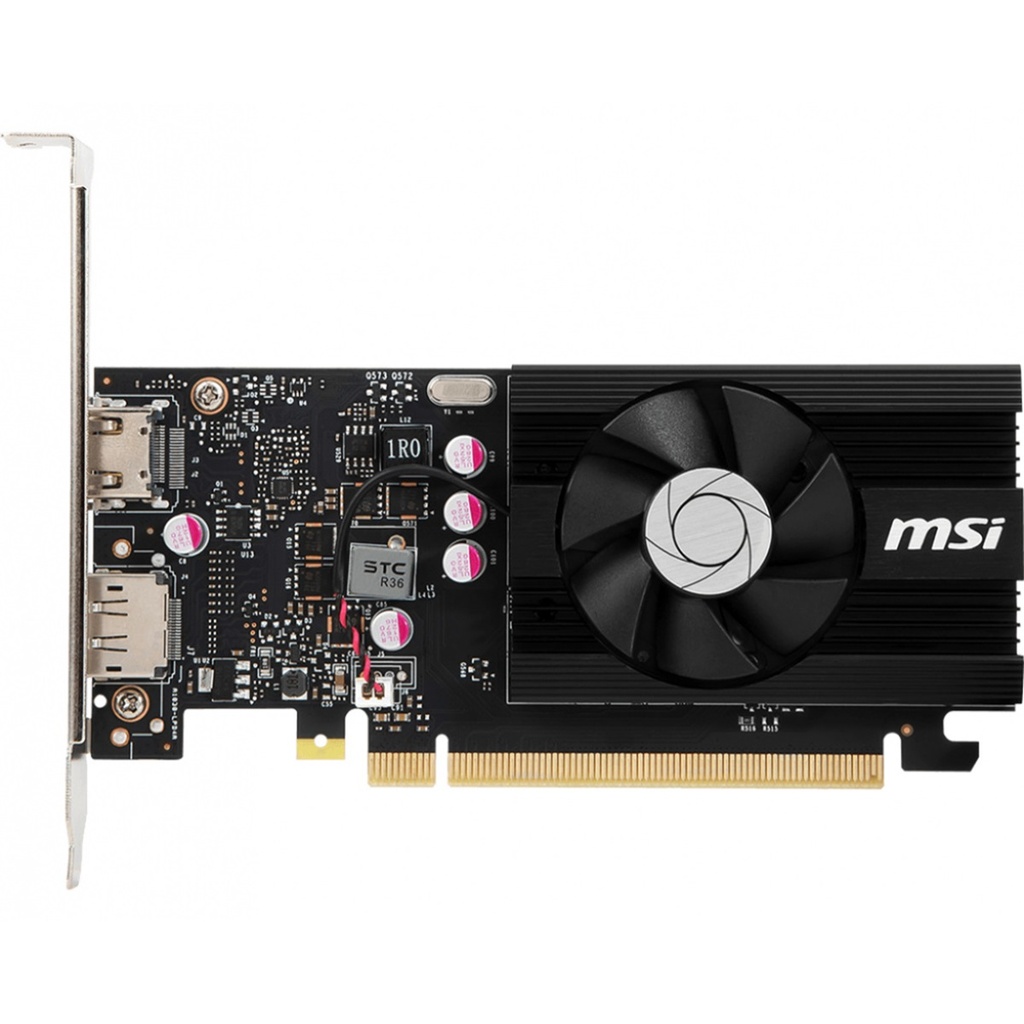 Tarjeta de Video MSI NVIDIA GeForce GT 1030 4GD4 LP OC 4GB 64-bit DDR4 PCI Express 3.0 x16 