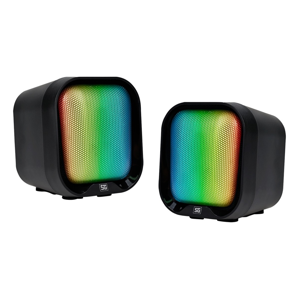 Bocinas Para PC Vorago Start The Game SPK-109 3.5mm RGB USB A