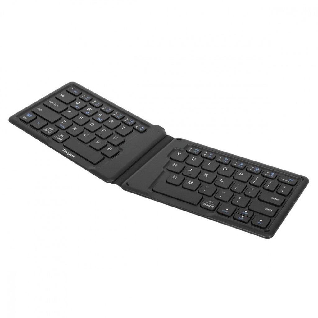 Teclado Plegable Antimicrobial Targus AKF003 Inalámbrico Bluetooth Inglés