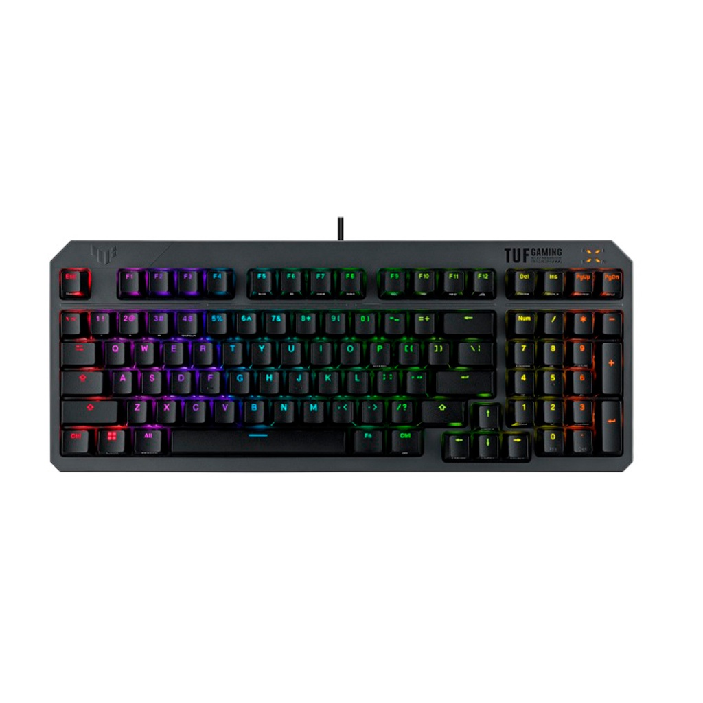 Teclado Mecanico ASUS RA07 TUF K3 GEN II/RD/CA/ABS Retroiluminado RGB Teclas Programables