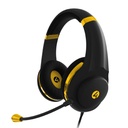 Audífonos Gamer 4Gamers XP-GOLDBLK-M-4G Para Xbox/PS4/PS5 Alámbrico 3.5mm