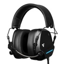 Audifonos Gamer Game Factor HSG550 USB Con Microfono Ajustable Surround 7.1 2.3 Metros