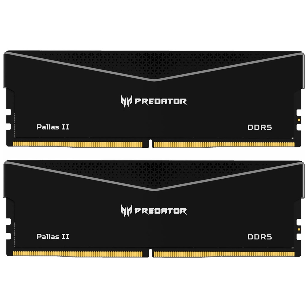 Kit Memoria RAM Acer Predator Palas II DDR5 6000MHz 64GB 2x 32GB CL32 XMP