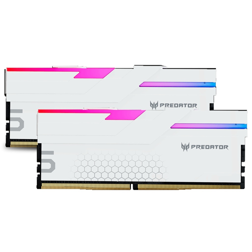 Kit Memoria RAM Acer Predator Hermes DDR5 7200MHz 32GB 2x 16GB CL34 XMP