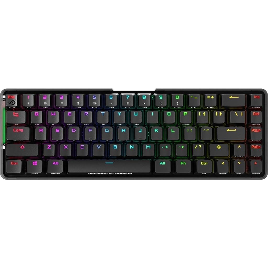 Teclado Mecanico Asus Rog Falchion Nx Switch Blue Ingles RGB Inalambrico USB