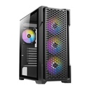 Gabinete Antec AX90 con Ventana Midi-Tower ATX/ITX/Micro-ATX USB 3.0/2.0 sin Fuente 4 Ventiladores Instalados ARGB