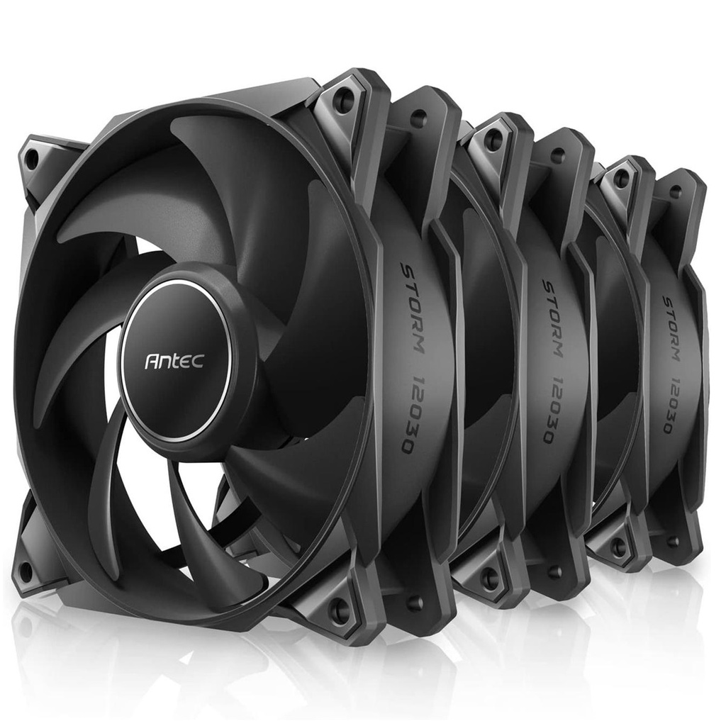 Kit 3 Ventiladores Antec Storm T3 120mm Max. 2200 RPM PWM De 4 Pines