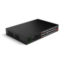 Switch Dahua Fast Ethernet SF1018LP 18 Puertos 16 Puertos PoE 10/100Mbps + 2 Puertos Uplink 7.2 Gbit/s 