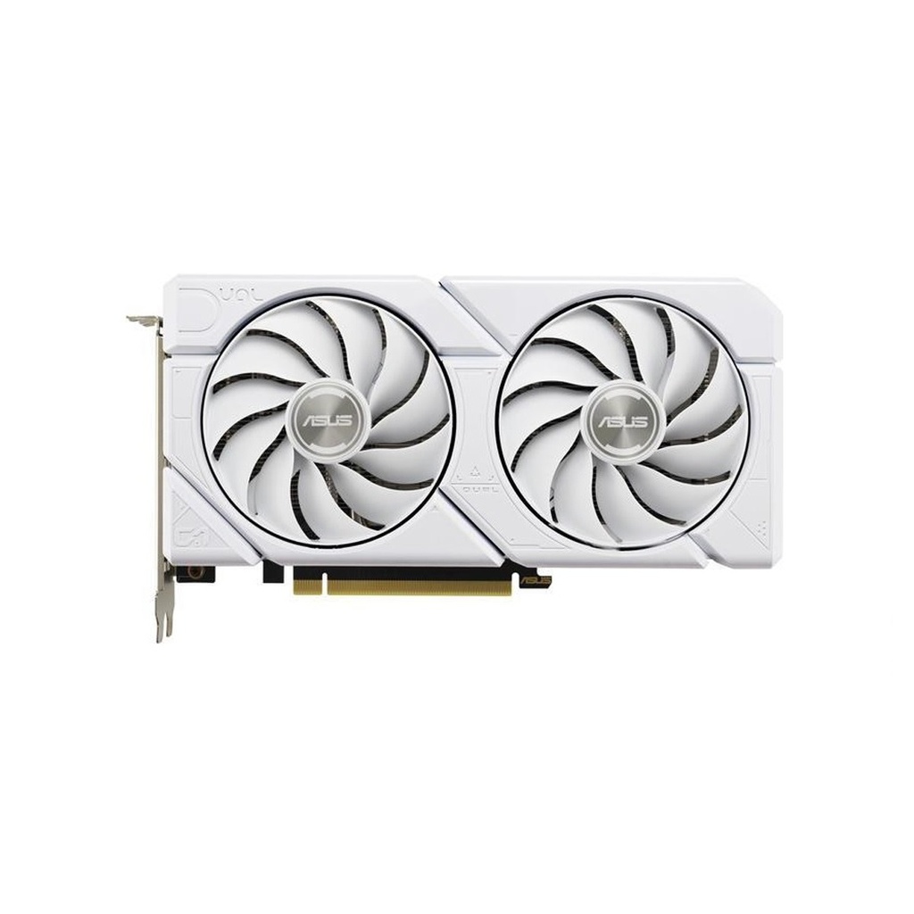 Tarjeta De Video ASUS DUAL-RTX4070S-O12G-EVO-WHITE DDR6 192 bit PCI-e 4.0 HDMI 3x DisplayPort