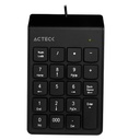 Teclado Numérico Acteck TN220 Alámbrico USB 5V