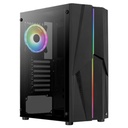 Gabinete Aerocool MECHA-G-BK-V2 Con Ventana Midi-Tower ATX/micro ATX/Mini-ITX USB 3.1 Sin Fuente