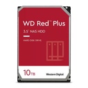 Disco duro interno wd red plus 3.5 10tb sata3 6gb s 256mb 24x7 hotplug p