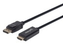 Cable Manhattan DisplayPort Macho - HDMI Macho 1080p 1 Metro