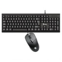 Kit De Teclado Y Mouse Stylos STPKTM4B Alámbrico USB Español