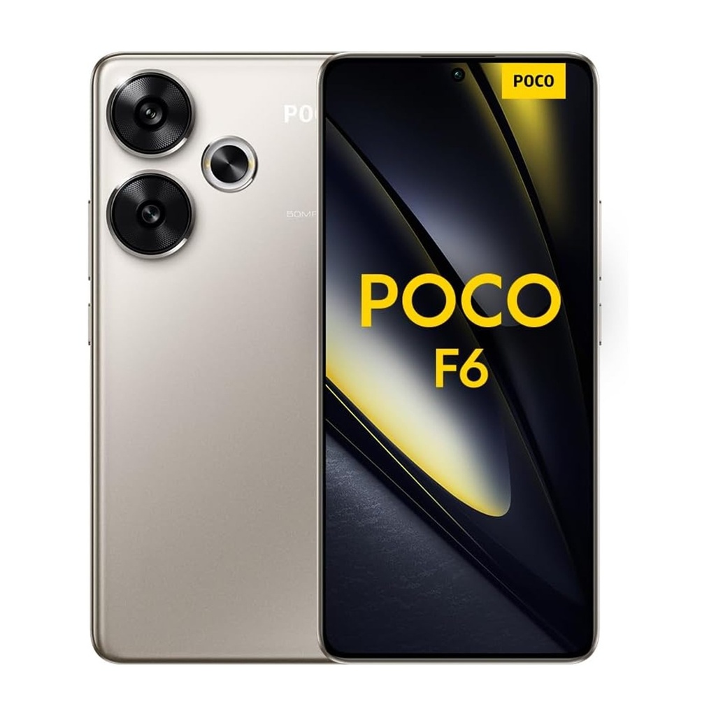 Smartphone Xiaomi Poco F6 6.67" 2712x1220 50+20MP Xiaomi HyperOs 12+512GB 5000mAh