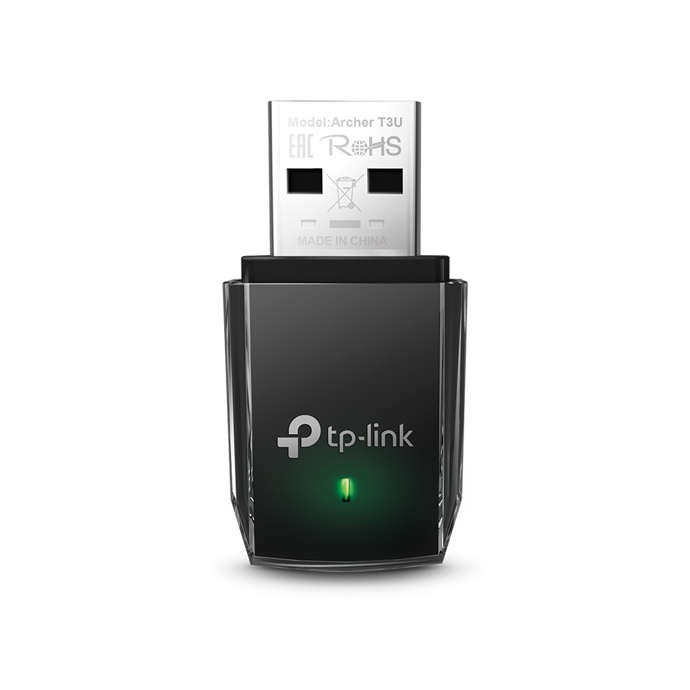 Adaptador De Red USB TP-Link Archer T3U Alámbrico WLAN 1267 Mbit/s 2.4/5GHz