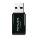 Adaptador de Red USB Mercusys MW300UM Inalámbrico 300 Mbit/s