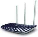 Router TP-Link Fast Ethernet De Banda Dual ARCHER C20 WISP Inalámbrico 433Mbit/s 5x RJ-45 2.4/5GHz Con 3 Antenas Externas