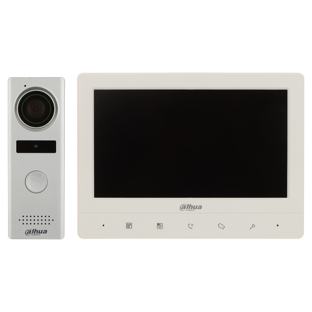 Kit de Videoportero Analógico DAHUA DHI-KTA02 Monitor 7"(Open Box)