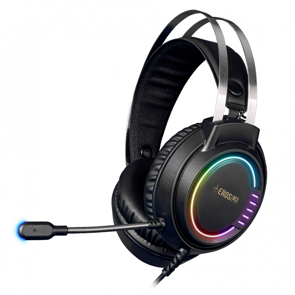 Audífonos Gamer Gamdias EROS M3 Alámbrico 1.8 Metros USB