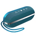 Bocina Lanix LXSP Bluetooth, Inalámbrico, 2.0, 12W RMS USB Azul Resistente al Agua