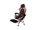 Silla Gamer XZEAL XZSXZ52P Inclinación Ajustable Soporte Lumbar Reposapiés