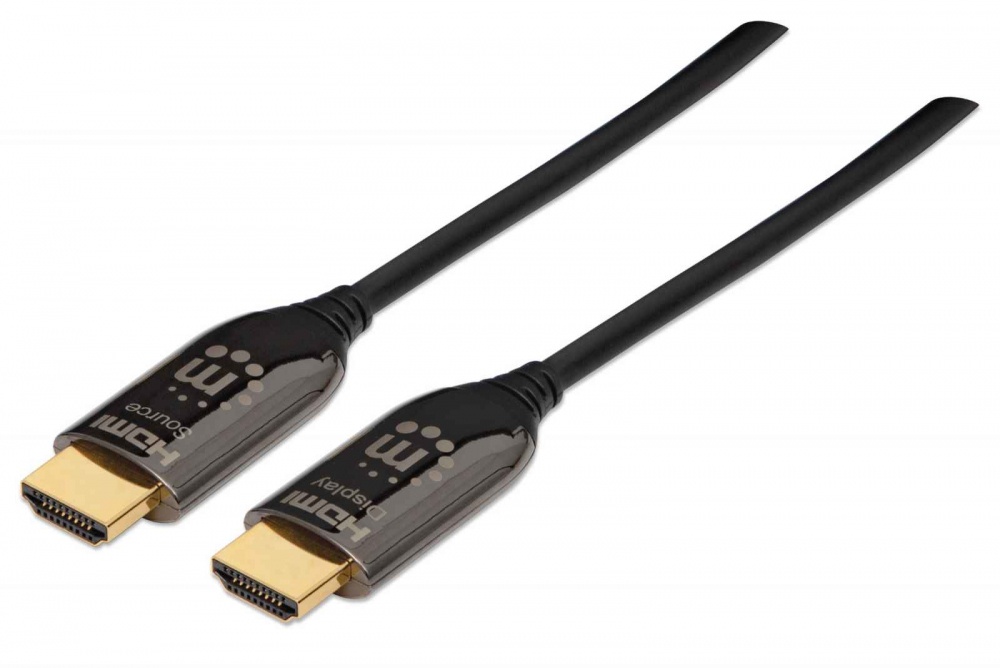 Cable HDMI Manhattan Plenum HDMI Macho - HDMI Macho 4K 60Hz 30 Metros