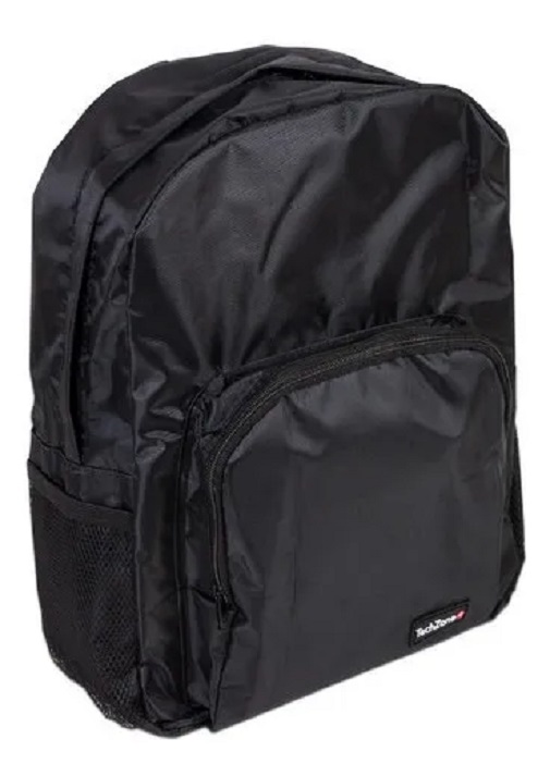 Mochila de Nylon TZLBP02 para Laptop 15.6" Techzone Negro