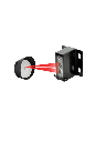 Sec e936s45rrgq - sensor de haz fotoeléctrico reflectante . cumple con el estándar ul325, 13 metros de alcance ( 45 ft)