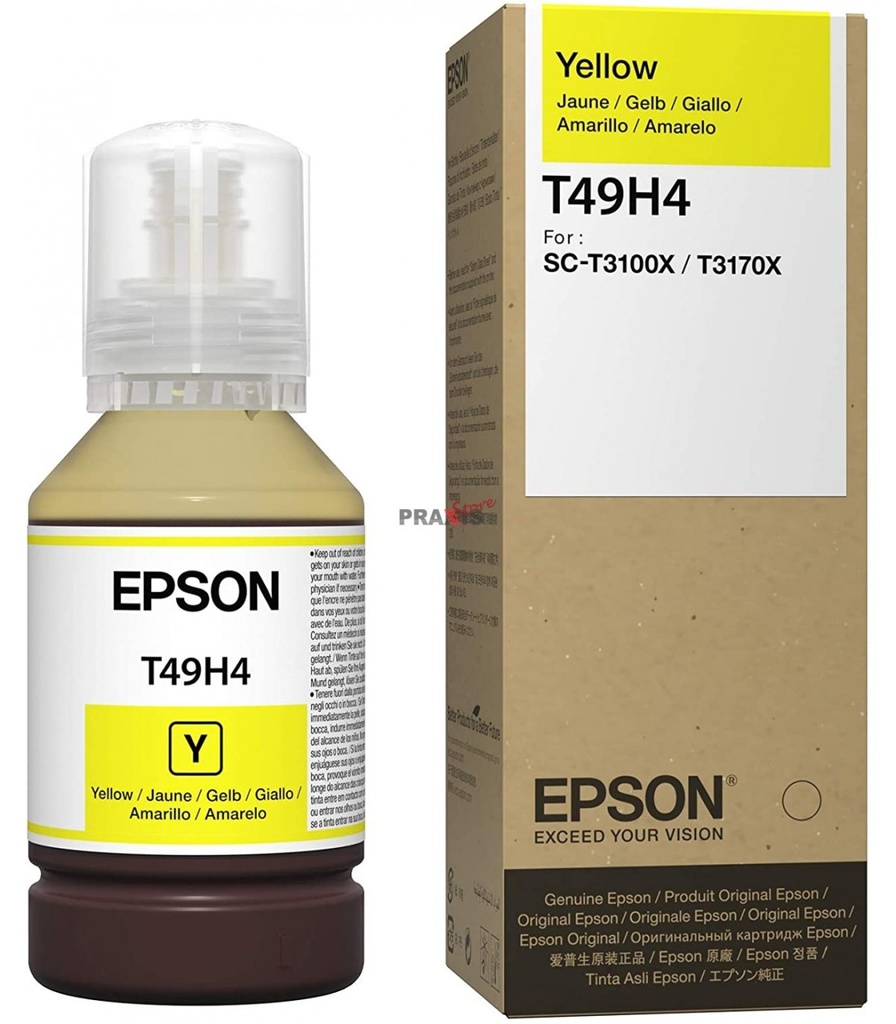 Tanque de Tinta Epson T49H Amarillo 140ml