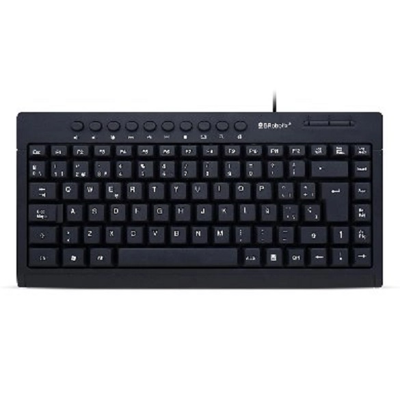 Teclado De Membrana BRobotix 963067 Alámbrico USB Español