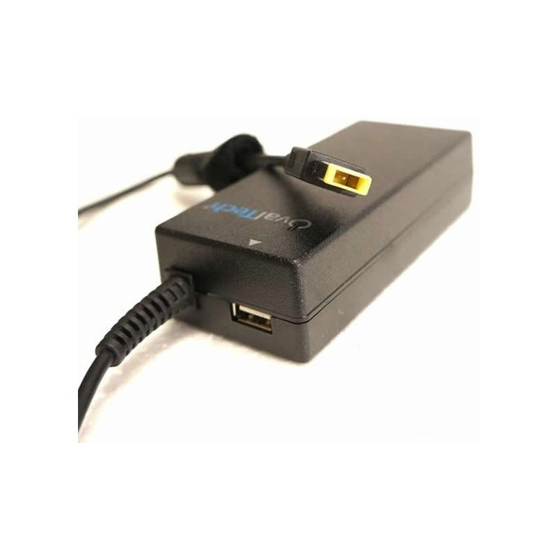 Adaptador para computadora portatil ovaltech otac-e77 - 20v/3.25ah + usb