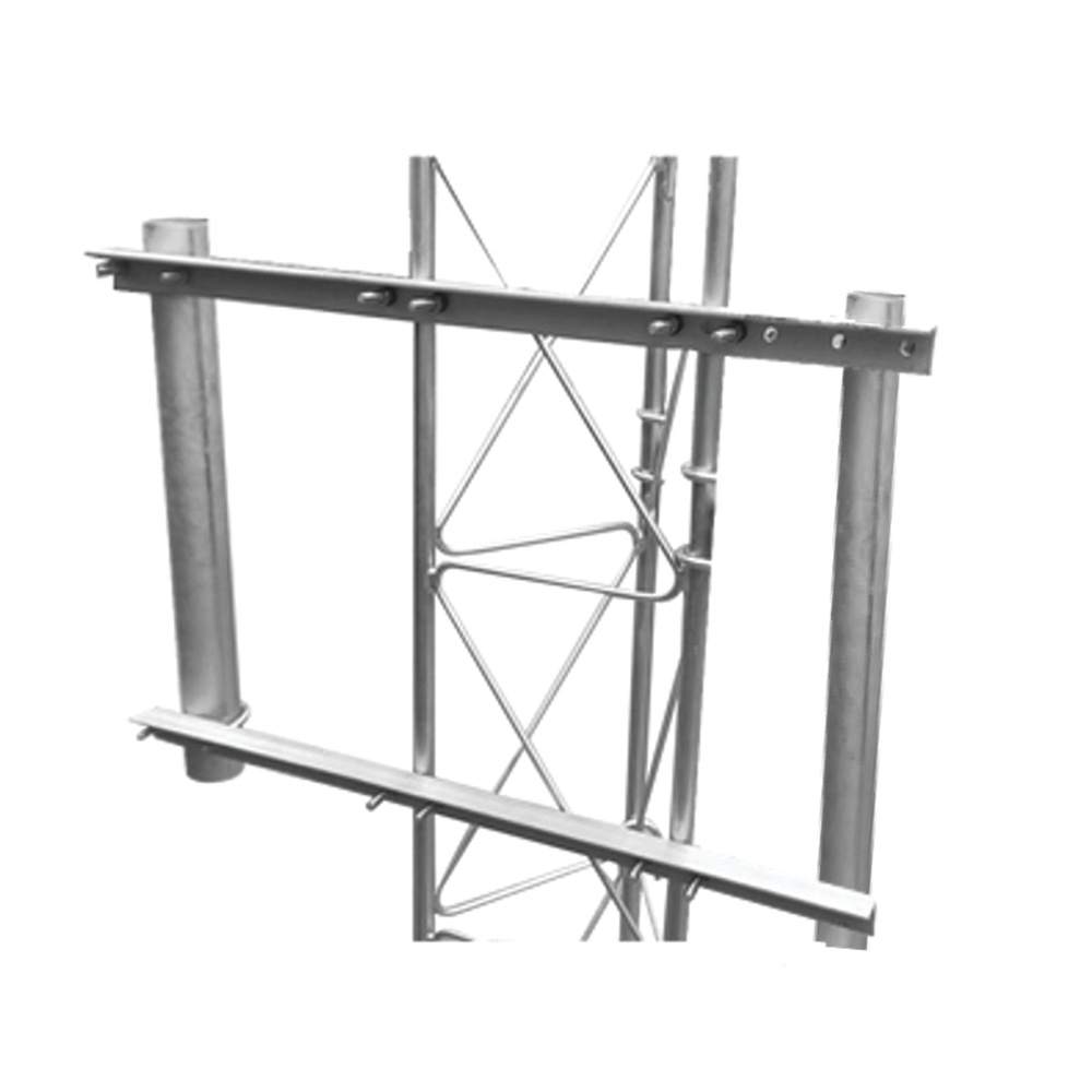 Brazo lateral doble para torre arriostrada, compatible con stz30g, stz35g y stz45g.