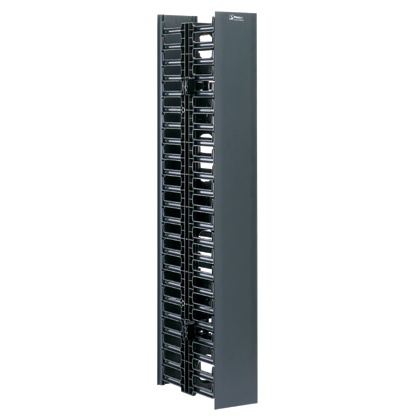 Organizador Vertical Panduit De Cables Frontal Para Rack 19'' 45U