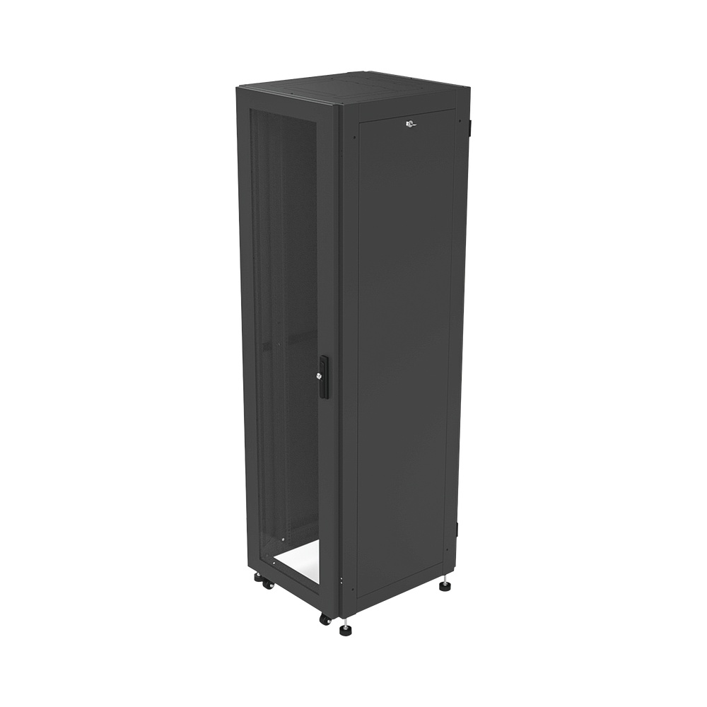 Gabinete para telecomunicaciones rack estándar de 19", 42ur, 600 mm ancho x 600 mm profundidad. fabricado en acero.