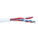 Cable utp siames enson 51101w500 4c para datos y dos cables calibre 18awg (rojo y negro) para alimentación, diseñado para su uso