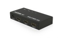 Distribuidor hdmi enson ens-hdmi12 con una entrada y dos salidas hdmi para distribuir el video de un dispositivo (laptop, grabad