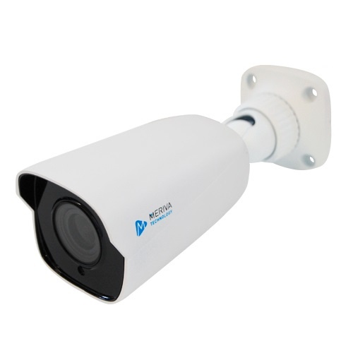 Camara ip bullet meriva technology mob-e500f / 5mp / h.265 / 2.8mm / 50m ir / slot micro sd / salida bnc / camara hibrida / entr