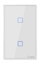 Apagador de pared touch on/off sonoff t2us2c smart inalambrico wifi para solucion de smart home con temporizador para ios y andr