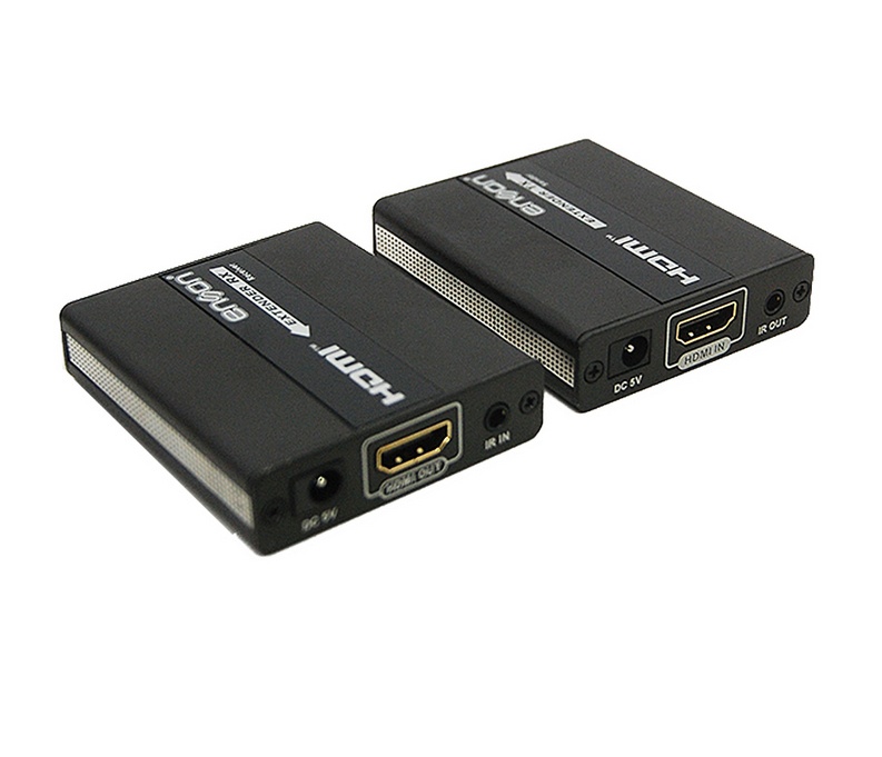 Adaptador Enson Extensor Receptor De Video HDMI Cat5 Cat5e Cat6 120 Metros