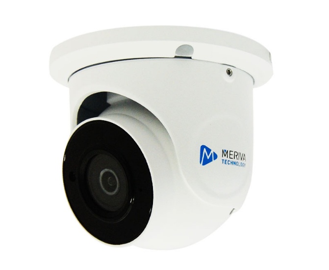 Cam ip domo meriva technology mfd-e300f / 2mp / h.265 / 2.8mm / 30m ir / starlight / face detection - control de aforo /   mia i