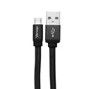 Cable USB 2.0 Vorago USB A Macho - Micro USB B Macho 1 Metro