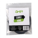 Cable HDMI Ghia GCB-053 HDMI Macho - HDMI Macho 4K 60Hz 1.8 Metros